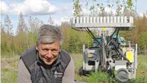 Waldumbau: „Moritz“ pflanzt den neuen Wald
