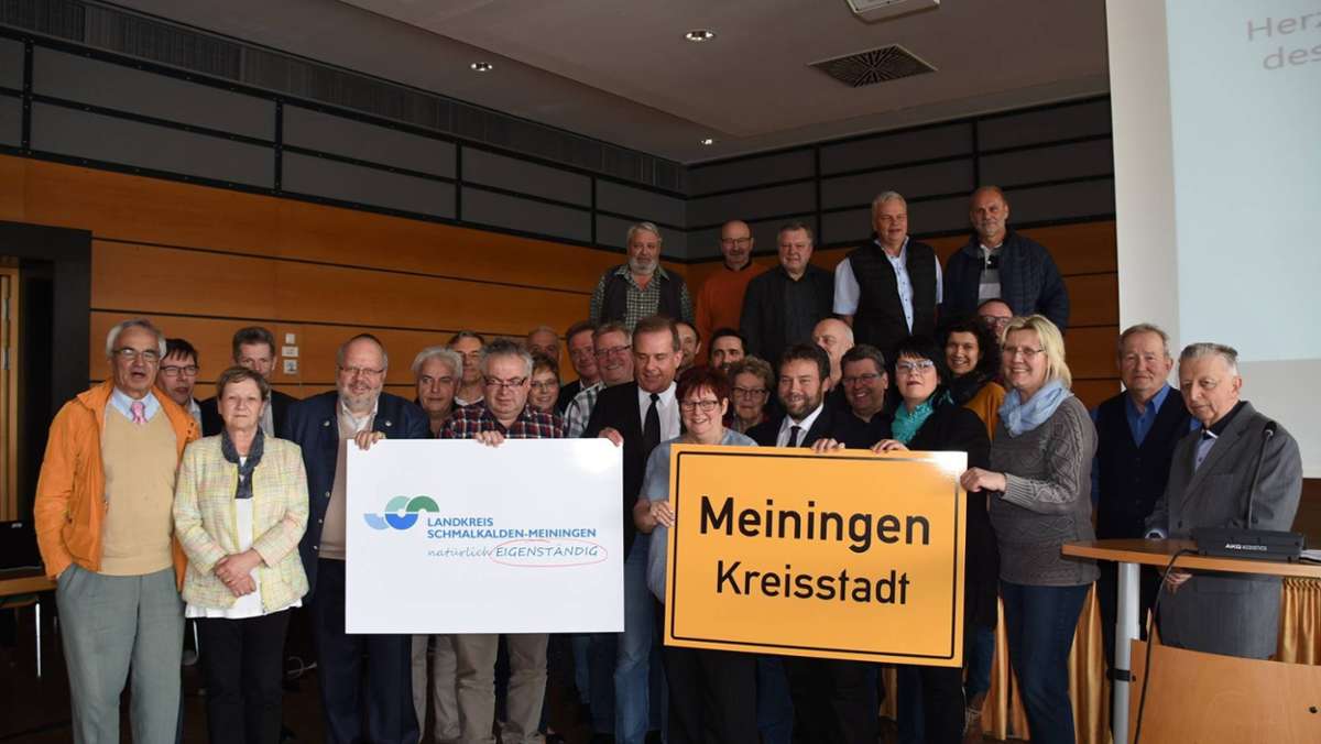 Schmalkalden: Kreis Schmalkalden-Meiningen will eigenständig bleiben