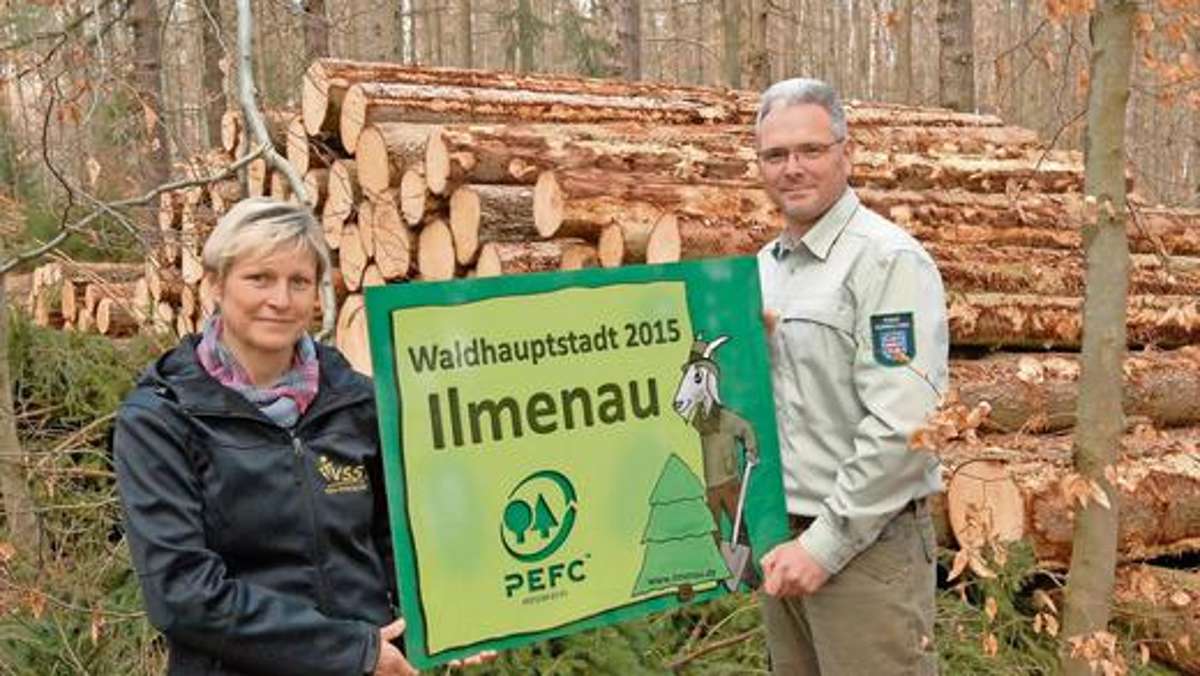 Ilmenau: Jetzt sind wir Ilmenauer die Waldhauptstadt 2015!