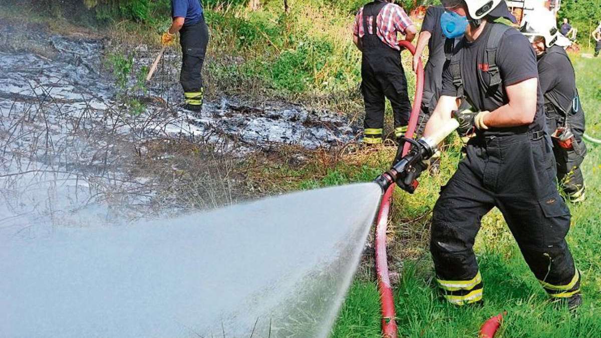 Suhl/ Zella-Mehlis: Feuerwehr verhindert Waldbrand auf dem Friedberg
