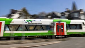 Hohe Auslastung: Zu volle Züge  zwischen Erfurt und Arnstadt
