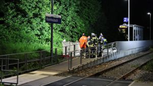 Zwei Männer am Bahnsteig tödlich verletzt