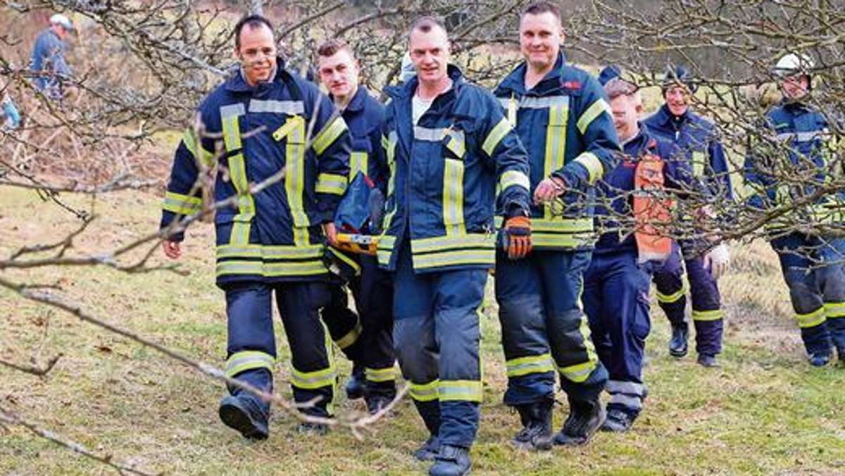 Hildburghausen: Mann wurde beim Baumfällen am Steilhang verletzt