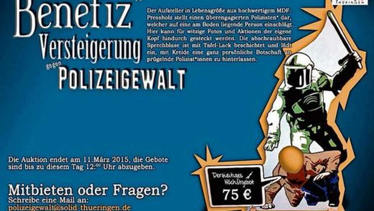 Thüringen: Prügelheinz für 135 Euro versteigert