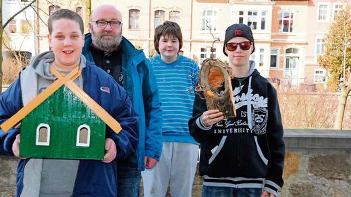 Schmalkalden: Jean-Paul-Schüler bauten Vogelhäuser