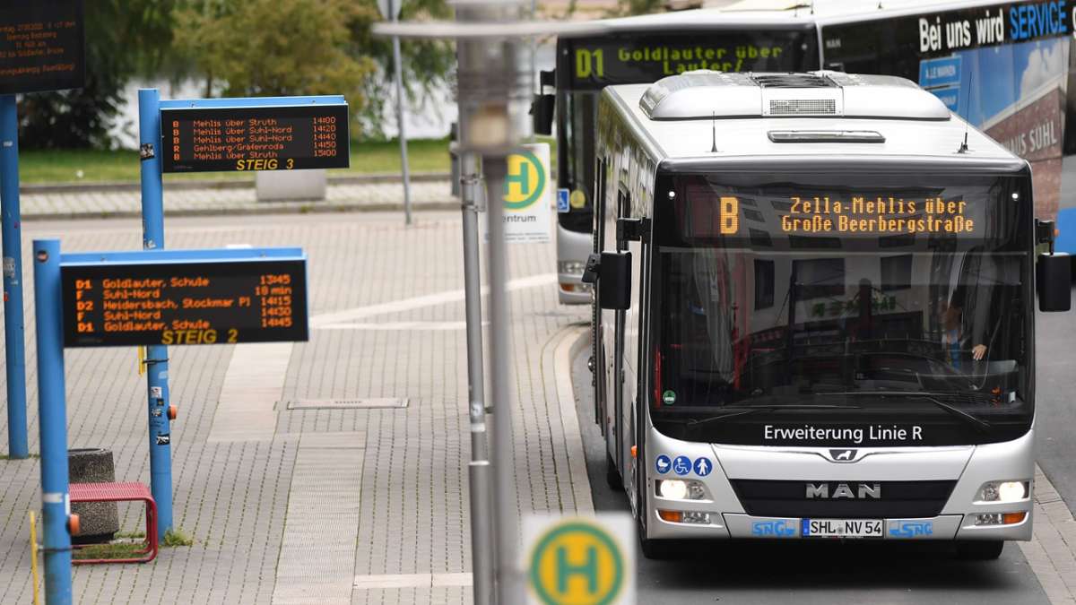 Stadtrat muss abstimmen: Steigen bald die Busfahrpreise in Suhl?