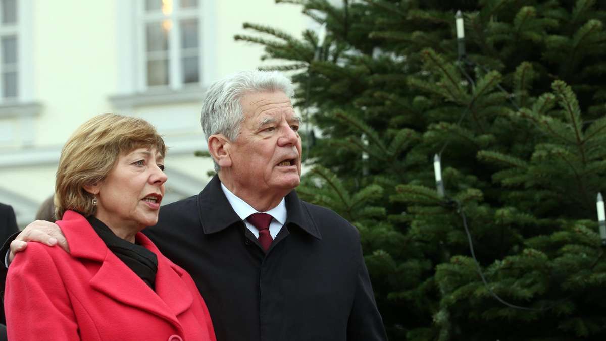 Feuilleton: Weihnachtsgruß aus Coburg mit dem Bundespräsidenten