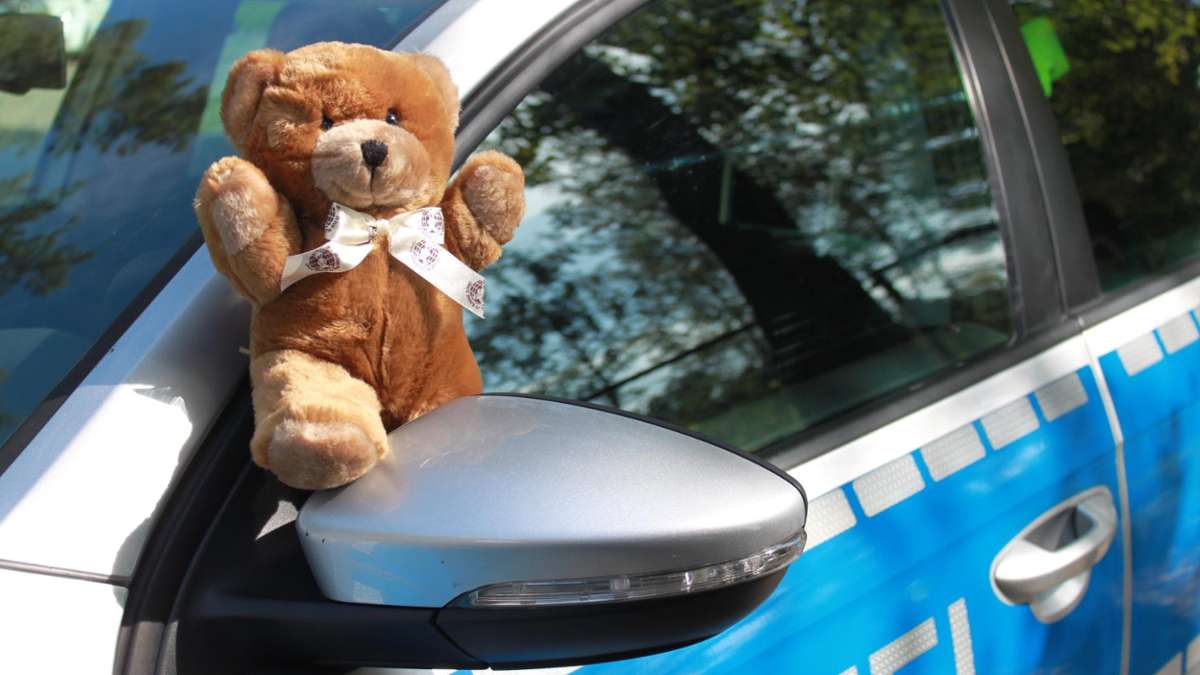 Thüringen: Thüringer Autobahnpolizisten sind bärisch lieb