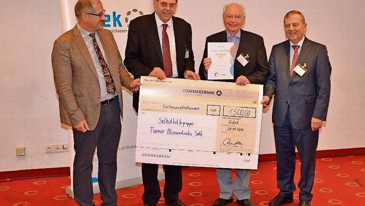 Suhl/ Zella-Mehlis: Suhler Selbsthilfegruppe mit Preis geehrt