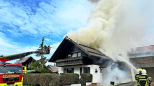 Brand in Schmiedefeld: Wohnhaus in  Schmiedefeld komplett ausgebrannt