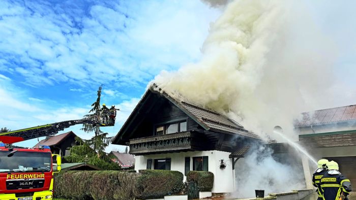 Brand in Schmiedefeld: Wohnhaus komplett ausgebrannt