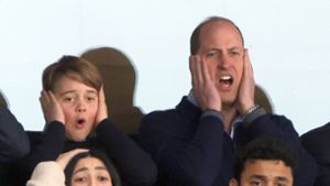 Prinz William und George freuen sich über Champions-League-Einzug