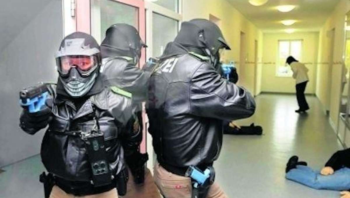 Thüringen: Polizei trainiert Vorgehen bei Amokläufen