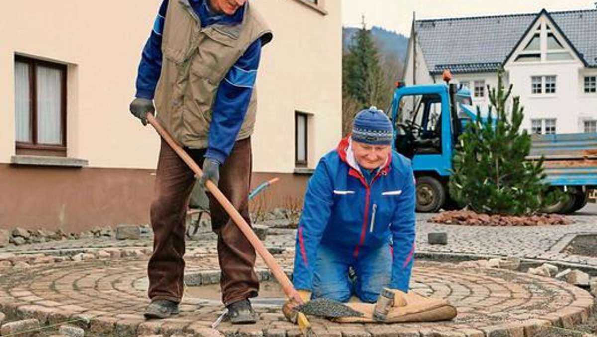 Schmalkalden: Mildes Wetter hilft den Arbeitern in Unterschönau