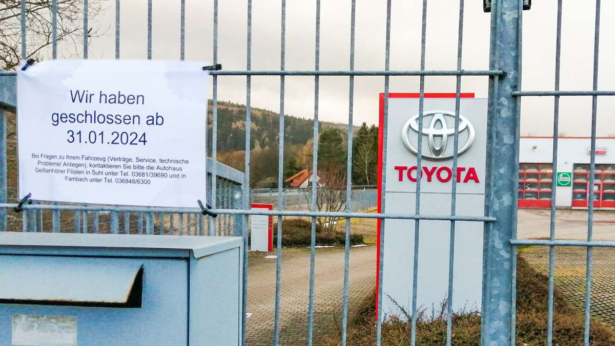 Ilmenau : Autohaus Geißenhöner schließt zum Monatsende