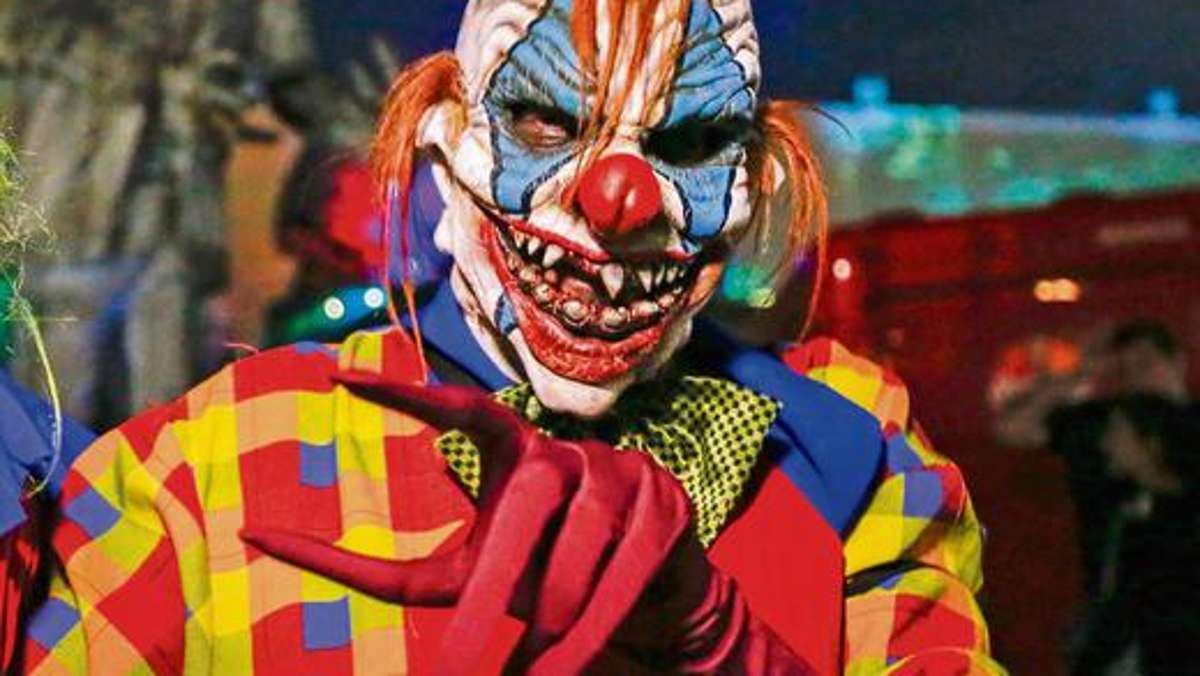 Bad Salzungen: Grusel-Clown bedroht 14-Jährigen mit Messer