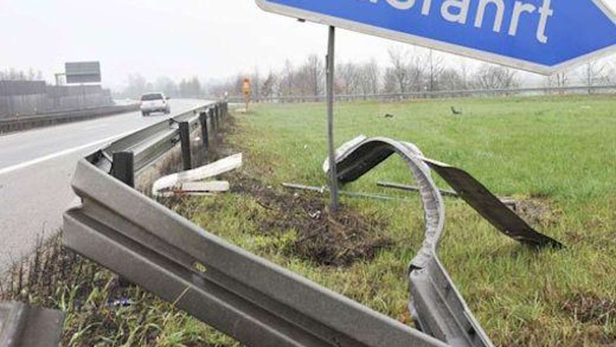 Thüringen: Zahlreiche Blechschäden auf glatten Autobahnen