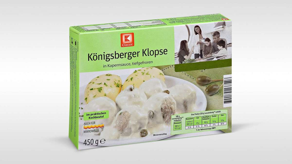 Wirtschaft: Kaufland ruft K-Classic Königsberger Klopse zurück