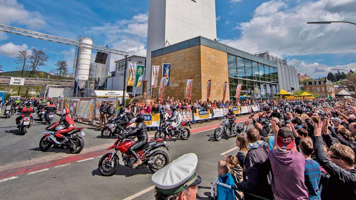 Nachbar-Regionen: Motorradtreffen: Kulmbach erwartet wieder 40.000 Gäste