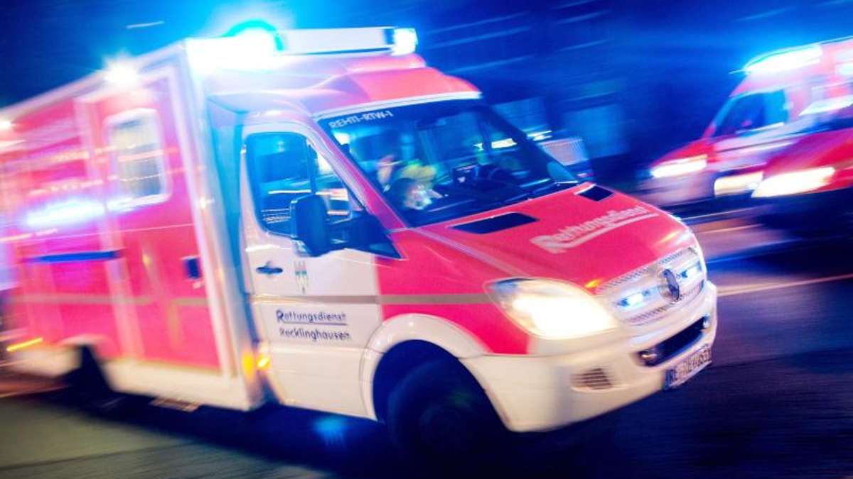 Hildburghausen: Beim Überholen gerammt - zwei Verletzte