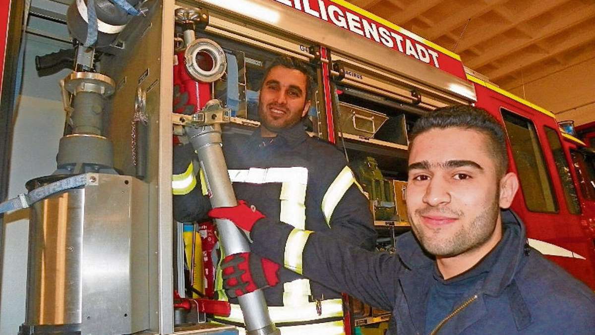 Thüringen: Zwei Syrer wollen zur Feuerwehr und Leben retten