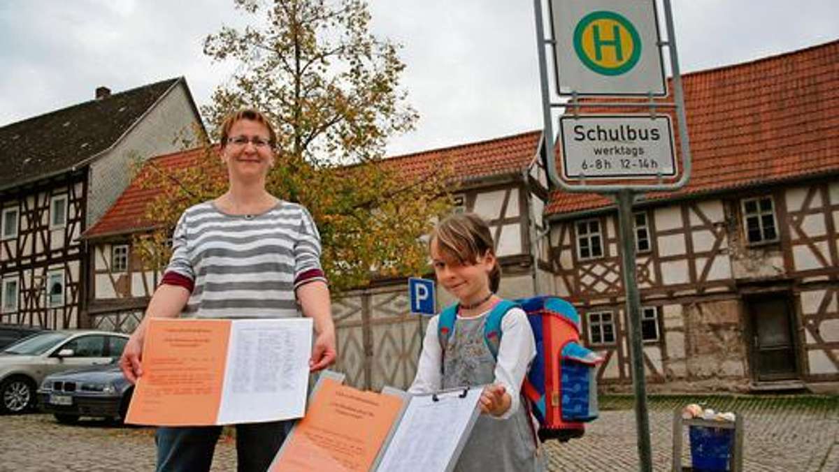 Hildburghausen: Damit Ummerstadter Schüler nicht im Regen stehen