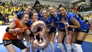 Volleyball, Frauen-Bundesliga: Titel-Hattrick für Stuttgart