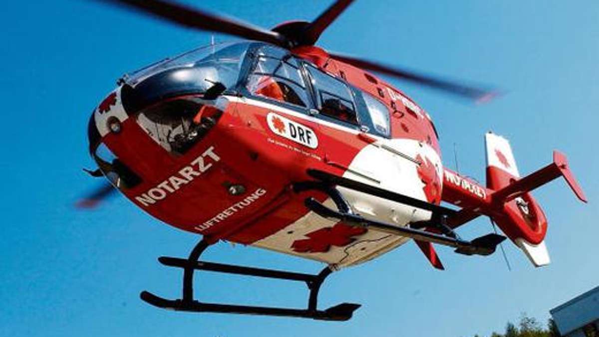 Hildburghausen: Notfälle im Wasser: Luftretter trainieren am Bergsee