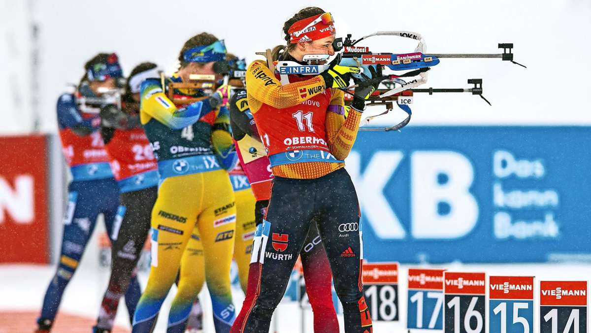 Biathlon: Weltcup in Oberhof: Die Richtung stimmt