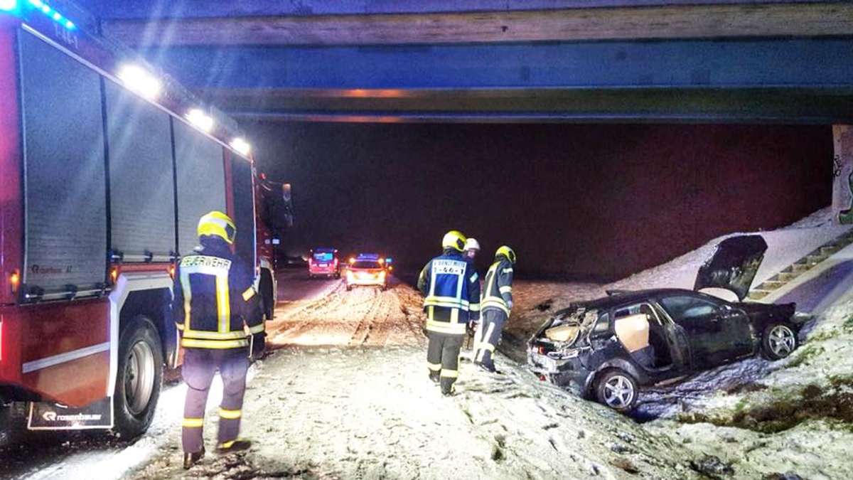 Thüringen: Viertel-Million Schaden bei 38 Unfällen auf Thüringens Autobahnen
