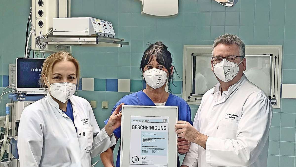 Rezertifizierung: Ilmenauer Klinik wurde erneut als Traumazentrum  zertifiziert