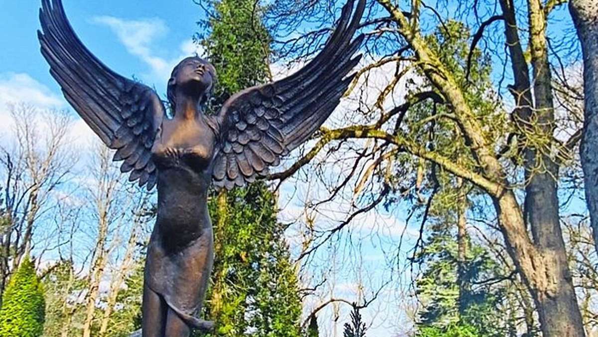 Meininger Parkfriedhof: Wertvolle Engelsfigur gestohlen