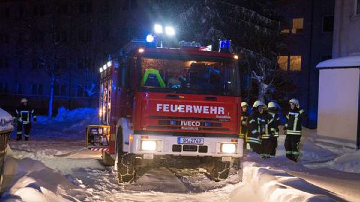 Zella-Mehlis: Zwei Schwerverletzte bei Wohnungsbrand in Oberhof