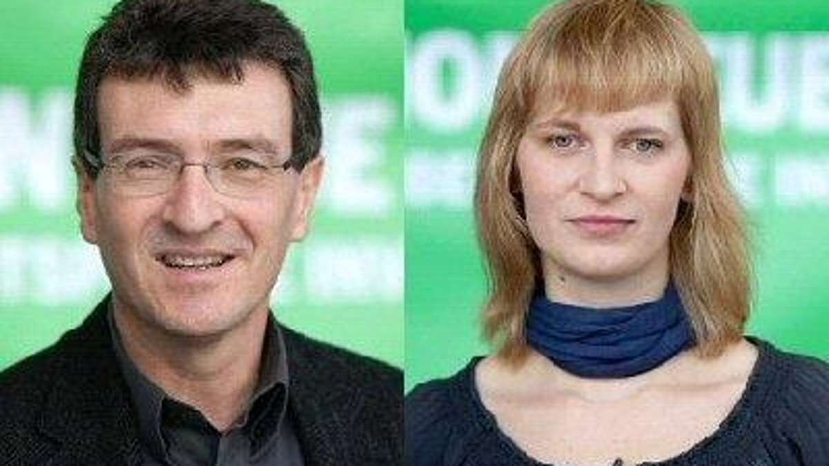 Thüringen: Studentin und Richter bilden neue Grünen-Doppelspitze