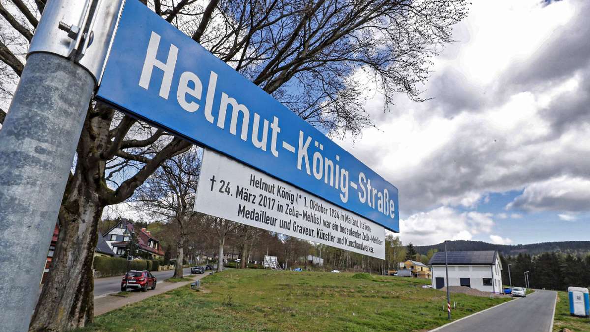 Neubaugebiet Zella-Mehlis: Berühmter Name für neue Straße