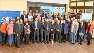 CDU will stärkste Kraft bei Kommunalwahl werden