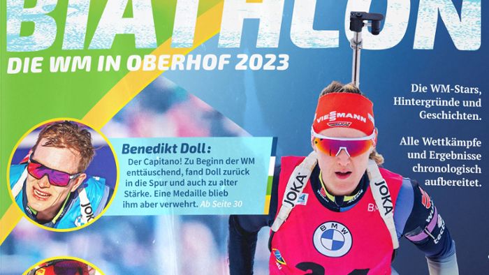 Biathlon: WM-Magazin ab Montag erhältlich