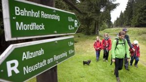 Rennsteig laut Studie Deutschlands beliebtester Wanderweg