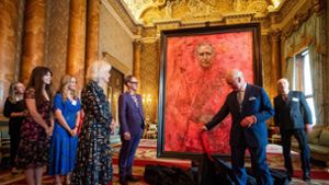 Buckingham-Palast in London: König Charles enthüllt erstes offizielles Porträt seit Krönung