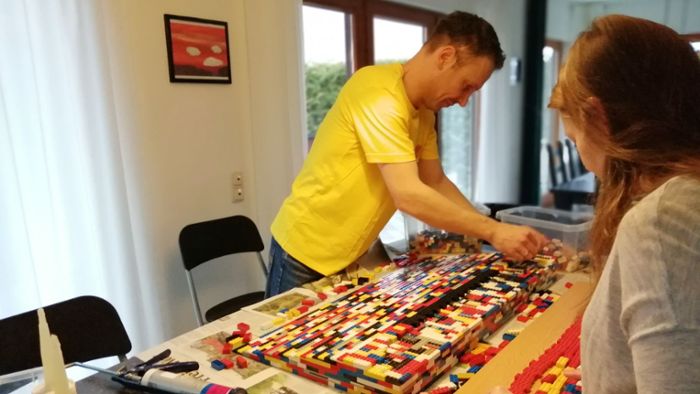 Kniffeliges Bauprojekt: Lego-Rampe für Ilmenauer Café