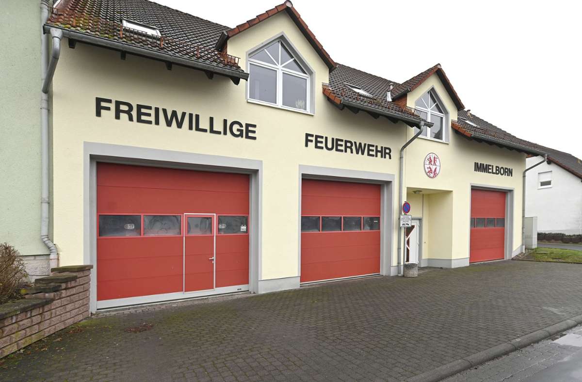 Künftig nicht mehr vermietet werden die Feuerwehrgerätehäuser in Immelborn (im Bild) und Barchfeld. Foto: Heiko Matz