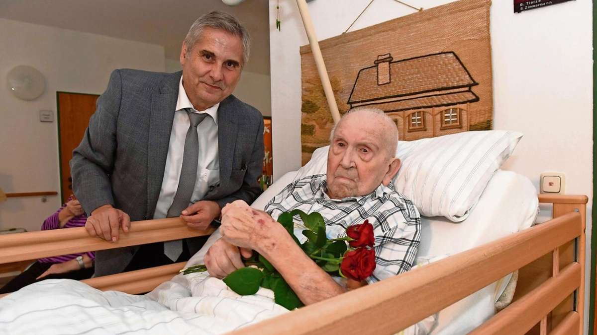 Schleusingen: Mit 101 Jahren der älteste Bürger im Landkreis