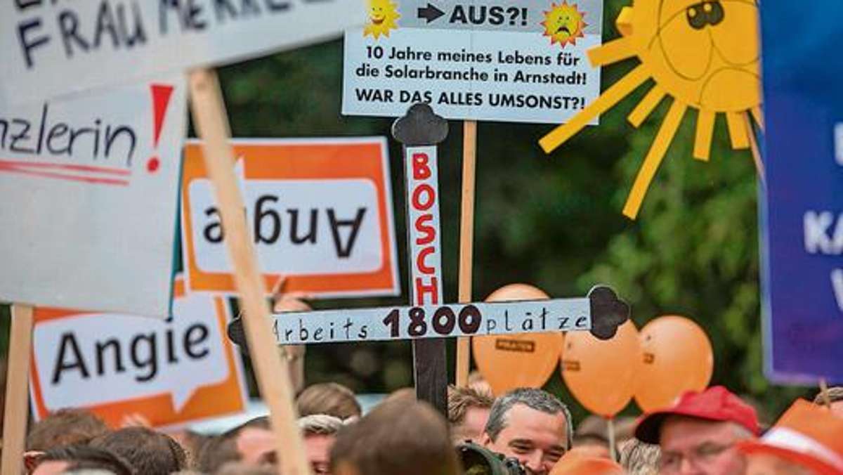 Thüringen: Arbeit bei Bosch Solar reicht bis Dezember