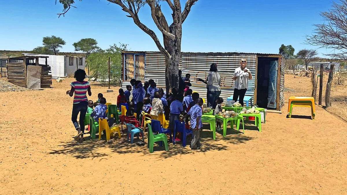 Freies Wort hilft: Nur eine Blechhütte dient  als Kindergarten