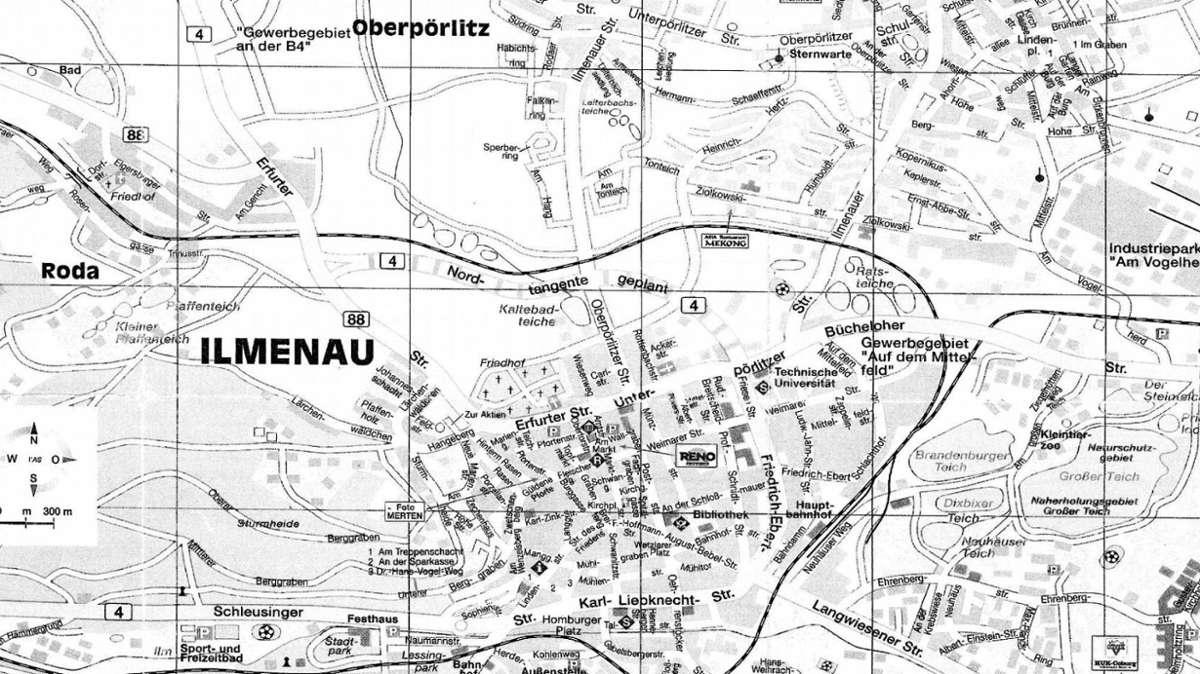 Ilmenau: Störungen, Bergbau und Erdfälle