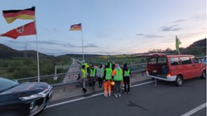 Protestaktion: Immer Donnerstags an der Autobahn