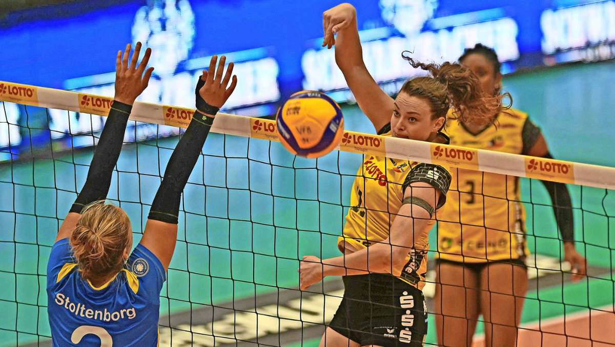 Sensation in der Volleyball-Bundesliga: Note eins mit Sternenhimmel