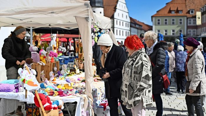 Frühlingsmarkt erinnert an Osterspaziergang