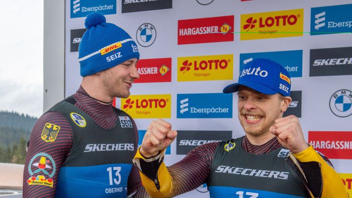 Rennrodeln, Weltcup in Oberhof: Orlamünder/Gubitz feiern ersten Weltcupsieg