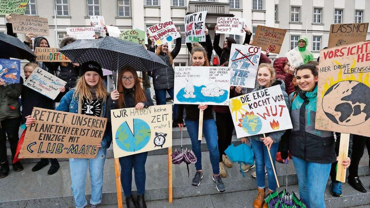 Zella-Mehlis: Junge Leute demonstrieren Interesse am Klimaschutz